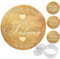 Aolun Sello personalizado de galletas con nombres personalizados para cortar galletas, moldes para hornear bodas y fiestas, AC001