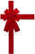 Wokii Nastro di Natale per porta dell'armadio grande fiocco rosso grande porta in pizzo albero di Natale fiocco decorazioni natalizie decorazioni per feste di Natale porta d'ingresso forniture per