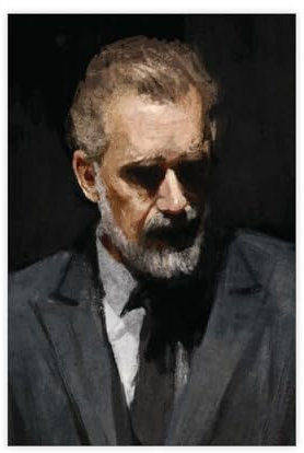 MEZUMI Jordan Peterson Leinwand-Poster, Schlafzimmer, Dekoration, Sport, Landschaft, Büro, Raumdekoration, Geschenk, ungerahmt, 30 x 45 cm