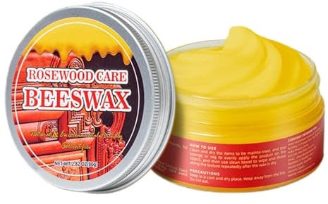 Holzwachs für Möbel, 79,9 g, kein Geruch, einfach aufzutragen, natürliches Wachs, für , Wohnmöbel zum Schutz und zur Pflege