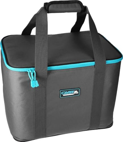 Mikado Angeltasche, Kühltasche, Ködertasche, Thermotasche für Angelköder, 37,5cm x 29,0cm x 25,5cm