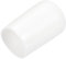 QUARKZMAN 20Pcs Embouts en Caoutchouc de 12 mm de Diamètre Intérieur, Couvercle d'Extrémité Rond en Vinyle, Protecteurs de Filetage de Vis Blancs
