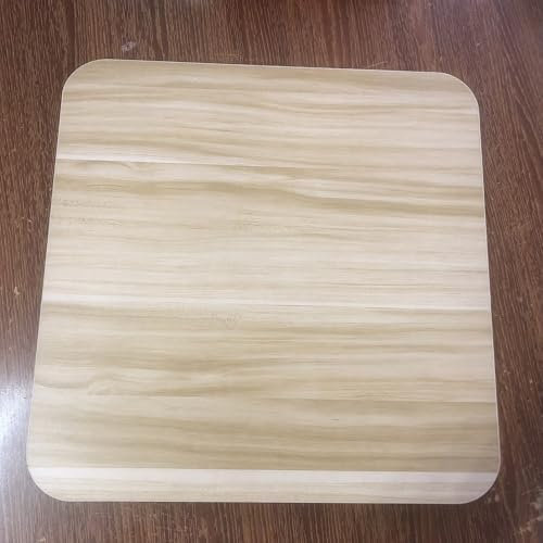 Massivholz-Tischplatte, Ahorn, Vintage-Ersatzbrett für den privaten und gewerblichen Gebrauch, für den Innen- und Außenbereich, Metzgerblock, Arbeitsplatte, rechteckige Verlängerung, Werkbank, 105 x