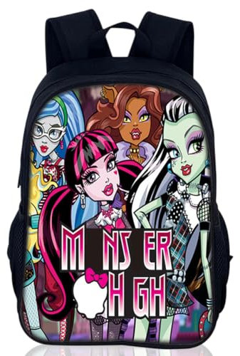 PLNVNVP Monster Rucksack Kinder, Cartoons Backpack, 3D Cartoon Schulranzen, Geeignet für Jungen und Mädchen für die Schule Reise