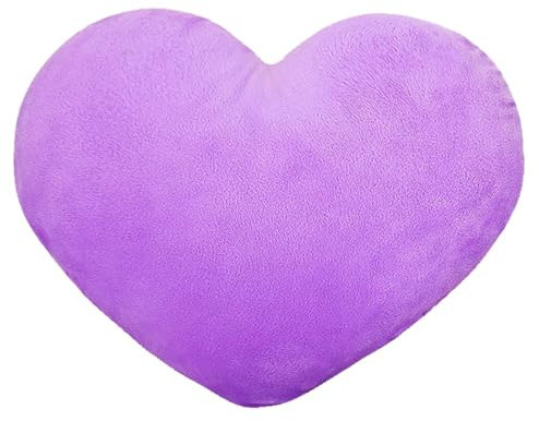 Ancsttu Cuscino Forma Di Cuore, Morbido Cuscino A Forma Di Cuore In Peluche, Per Amici, Bambini, Fidanzate