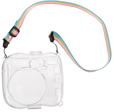 STOBOK Transparente Kameratasche Für Mini Abnehmbare Schultergurt Aufbewahrungstasche Für Sofortbildkamera