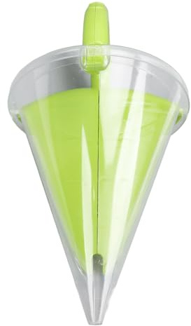 Picysa Entonnoir de Sable, Jouet de Plage, Outil de Construction de Château de Sable, Entonnoir de Déversement pour Enfants avec Matériau PP 16x16x27cm, Jeu D'aventure Sensorielle (Vert)