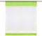 Yujiao Mao 1er-Pack Bändchenrollo Hanna Tunnelzug Raffrollo Scheibengardine Vorhänge, Grün, H/B 140/100cm