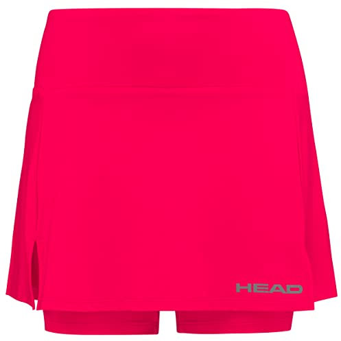 HEAD Club Basic Skirts, Donna, Rosso, 3XL