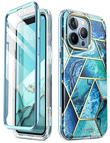 i-Blason Cosmo Protective Case for iPhone 13 Pro 5G (2021) 6.1 inch - Ocean Blue