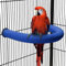 TeTupGa Soporte de perca para loros en forma de U, juguete para mascotas, plataforma para pájaros, arena para moler patas de arena, jaula de palo limpio, ejercicio, conure, periquito, cacatúa,