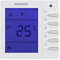 Wengart Termostato Ambiente LCD Digitale WG702,max10A Adatto per il riscaldamento a pavimento ad acqua,retroilluminazione blu