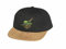 Vollgoas® Snapback Cap Hopfen mit Hut Logo Trend Mütze Schirmmütze div. Farben (Schwarz)