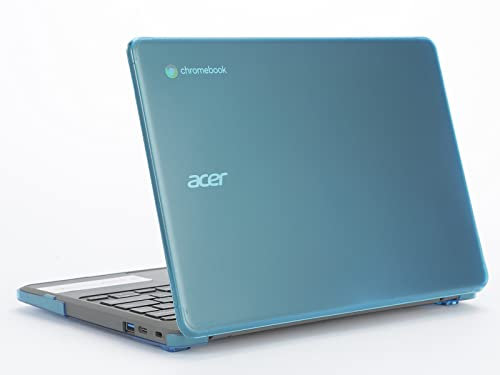 mCover Custodia rigida compatibile solo per computer portatili tradizionali a conchiglia Acer Chromebook serie 511 C734 da 11,6 2021 ~ 2023 (non compatibile con altri modelli Acer) - Aqua