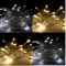 INDA-Exclusiv 10/20/30/50er LED Lichterkette Batterie Party Beleuchtung transparentes Kabel mit Timerfunktion für Innen und Außen, Farben:Warmweiß, LED Lichterbaum/Kette:50 LED