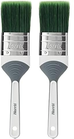 Harris Seriously Good Shed & Fence No Loss Woodwork Paint Brush, 2 (Pack of 2)