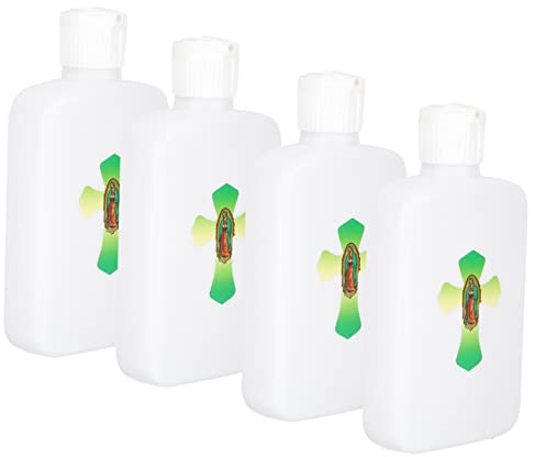 Yardenfun 6pezzi Bottiglie Santa Ricaricabili Per Santa Per e Decorazioni Religiose