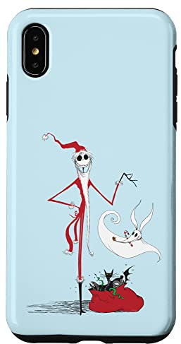 iPhone XS Max Disney Nightmare Before Christmas Holiday Jack & Zero Case