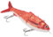 Elektrischer Angelköder, Mehrgelenkiger Roboter-Schwimm-Angelköder, Realistischer Angelköder, Wiederaufladbarer USB-elektrischer Angelköder mit LED-Licht und Propellern für