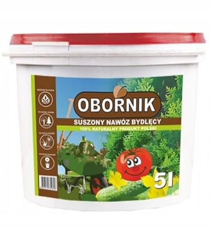 BIOVITA Natürlicher getrockneter Rindermist 5L Öko-Dünger für Pflanzen