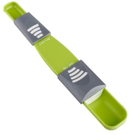 Thyonta Adjustable Graduated Measuring Spoon Kitchen Household with Graduated Salt Control Milk Powder Spoon for Kitchen Spices, Coffee Powder.