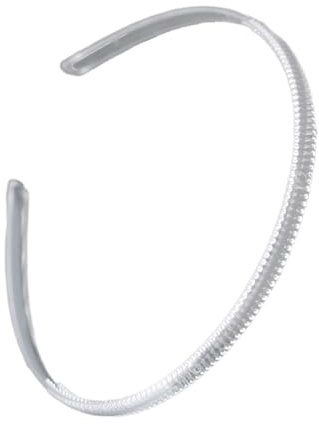 Bandeaux à cheveux en plastique transparent - 8 mm/12 mm/20 mm/25 mm