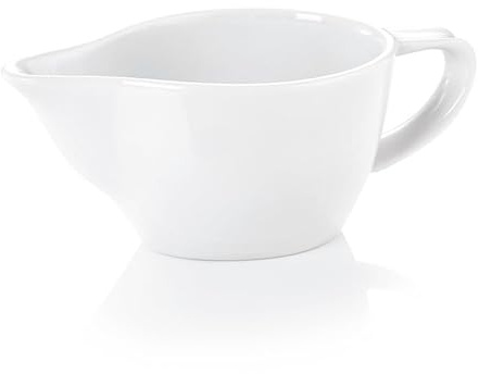 30x Sauciere 200 ml weiß, Porzellan