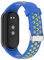 xhKJO Correas de Reloj para Xiaomi Mi Band 9 /Mi Band 8,Bandas Correa Armband Correas Reloj Silicona Bracelet Recambio Brazalete Strap Wristband para Xiaomi Mi Band 9 NFC/Band 8 NFC (azul amarillo)