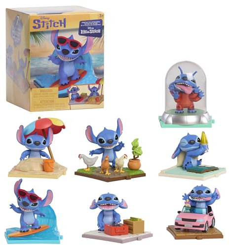 Just Play Stitch LA Movie Time Collectible Figs