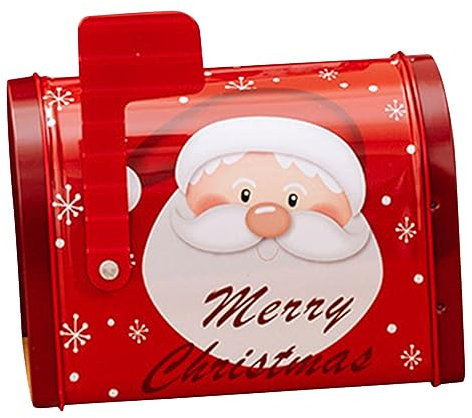 CIYODO Scatola Biscotti Natalizi Caramelle Dolcetti Piccola Confezione Contenitore Per Snack Di Festa Di Natale