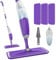 Spray Mops for Hardwood Floor Cleaning, Microfibre Floors Spray Mop with Reusable Washable Mop Pads Refills Dry Wet Mop with Refillable Bottle Flat Dust Mop for Wooden Laminate Kitchen Floor Cleaning