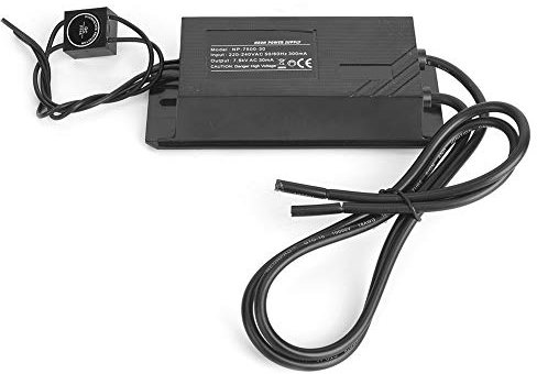 7.5KV 30mA Neon Light Transformer, Electronic Neon Sign Adapter, Neon Power Supply Dimmer with Pull Chain Switch for Glass Neon Sign, Beer Signs, Bar Lights Transformer,146x57x35mm/5.75x2.24x1.38in