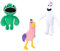 Garten of Banban Plüsch,entzückendes weiches Kuscheltier für Sammler und Kinder gleichermaßen, tierisches Plüschtier für Gamer und Fans des Spiels (3PCS)