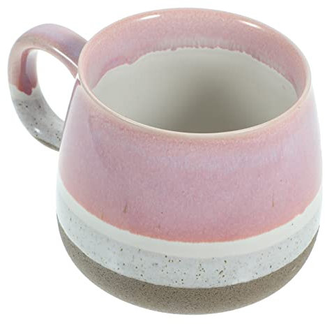 Ciieeo Large Capacity Ceramic Milk Mug Oversized Tea Drinking Cup Elegant Northern European Glaze Safe Lightweight for Home Office Restaurant