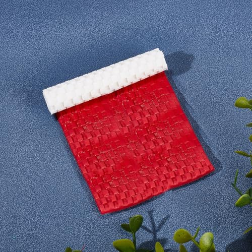 DELORIGIN Ton Strukturrolle Polymer Ton Roller Quadratische Struktur Modell 8cm Ton Roller Polymer Ton Zubehör Zur Herstellung von Ohrringen Schmuck DIY Handwerk