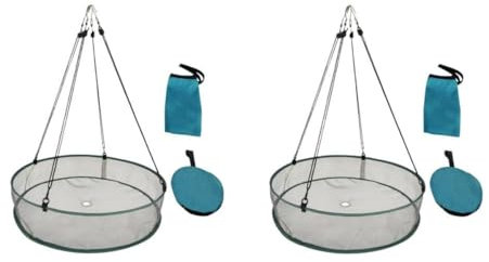 2 Pieces Bird Seed Catcher Tray, Seeding Catcher Hanging Hoop For Bird Feeder, Large Capacity Leakproof Trays, Garden Accessories For Attracting Birds Bee