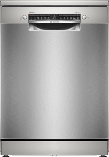 Bosch Spülmaschine, freistehend, 60 cm breit, extra Trocknungsfunktion, Anti-Fingerabdruck-Stahl, SMS4HMI08E