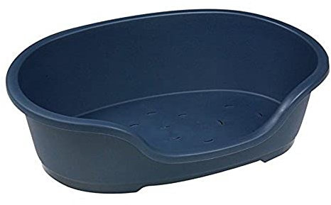 Karlie Haustierkorb Domus L: 95 cm B: 74 cm H: 30 cm dunkelblau 95 cm Innenfläche