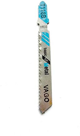 50x Stichsägeblatt Metall T118B Basic for Metal T-Schaft Sägeblatt
