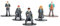Jada Harry Potter 253180001 - Juego de Figuras de Metal (5 Piezas, 4 cm), diseño de Figuras