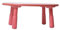 HHXD Tisch und Stühle für Kinder Umweltfreundlicher Kunststoff PP/Kindertisch Höhenverstellbar/Vorkindergarten Kinderzimmer/A / 1tabel