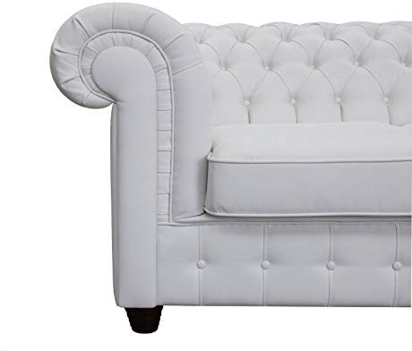 jvmoebel Chesterfield 3+1 Ledersofa Schlafsofa Bettfunktion Leder Couch Sofagarnitur Sofa
