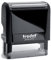 Stempel Personalisiert Trodat Printy 4912 – Firmenstempel Selbst Erstellen mit 5 Zeilen Text – Gehäuse Schwarz, Abdruck 47x18 mm