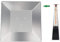 BU-KO Remplacement Universel du réflecteur de Bouclier Thermique à 4 côtés pour Les chauffages de terrasse à gaz Pyramid