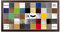 Colorello Deluxe Puzzlerahmen 34x97 cm Bilderrahmen Eiche Dunkel Wenge Dekor Hintergrund Weiss Antireflex Kunstglas