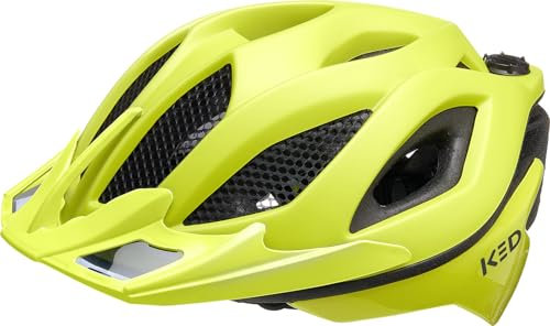 Spiri II Trend Helm mit LED-Rücklicht, Made in Germany, Insektenschutz, 290g für Damen Herren