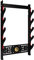 Schwerthalter Katana Wandhalterung – 5-Tier Tai Chi Symbol samtgepolsterter Katana Halter Samurai Schwert Display Rack Zauberstab Lichtschwert Wakizashi Schwert Ständer Display Aufhänger