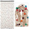 ANMINY Bamboo Wood Beaded Curtain for Doorways 35 by 71 Rainbow Colorful Hippie Door Window Beads 38 Strands Handmade Natural Wooden Boho Hanging Bead Curtain Room Decor