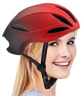 Raxove Helme für Erwachsene, Leichter Comuter Freizeithelm für Damen und Herren, Longboard & Steigungsskating Stoßdämpfend für Skate, Roller, Hochschutz & Belüftung
