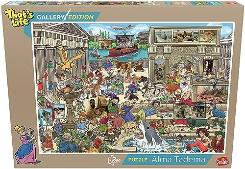 Goliath That's Life Gallery Edition: Alma Tadema, Puzzle mit 1000 Teilen für Kinder ab 7 Jahren